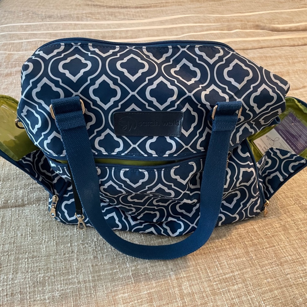 Sarah Wells Pump Bag with matching accessory bags